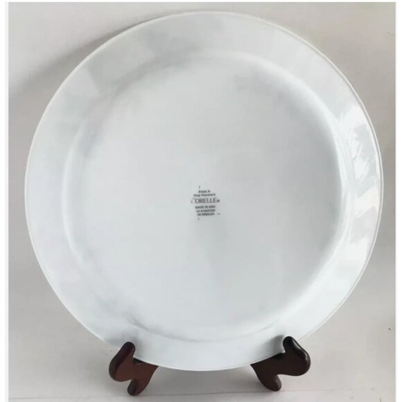 24pc Corelle Chutney Dinnerware set Plates/Bowls/Cups Saucers swirl fruit design - Picture 8 of 16